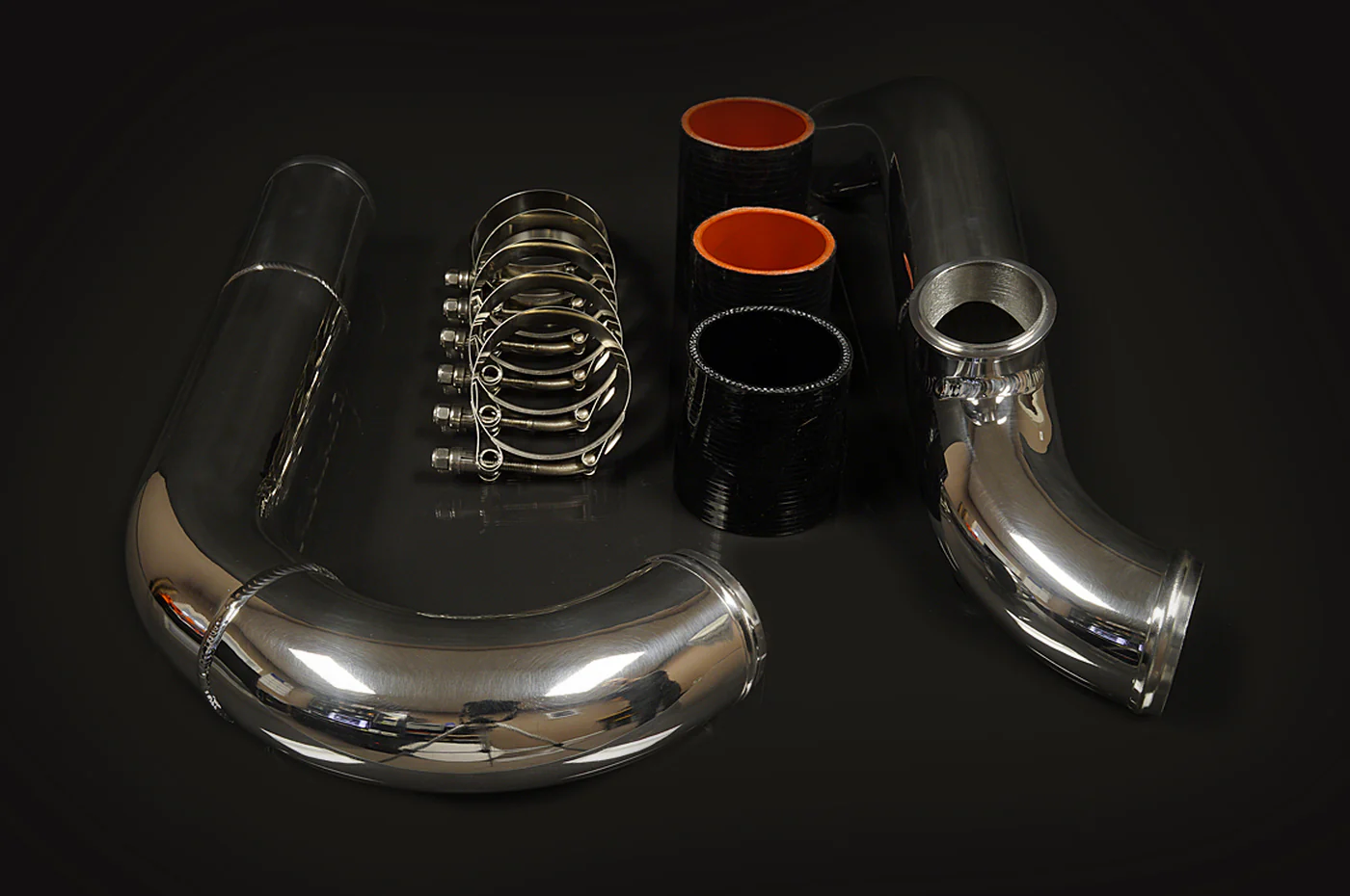 JMF Evo 7/8/9 Upper IC Pipe Kit for JMF Billet Intake Manifold - Image 2