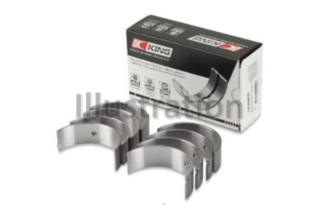 King Engine Bearings Honda A18A1/A20A1/B20A3/BS1/ES/ET1-2 Connecting Rod Bearing Set - Image 4