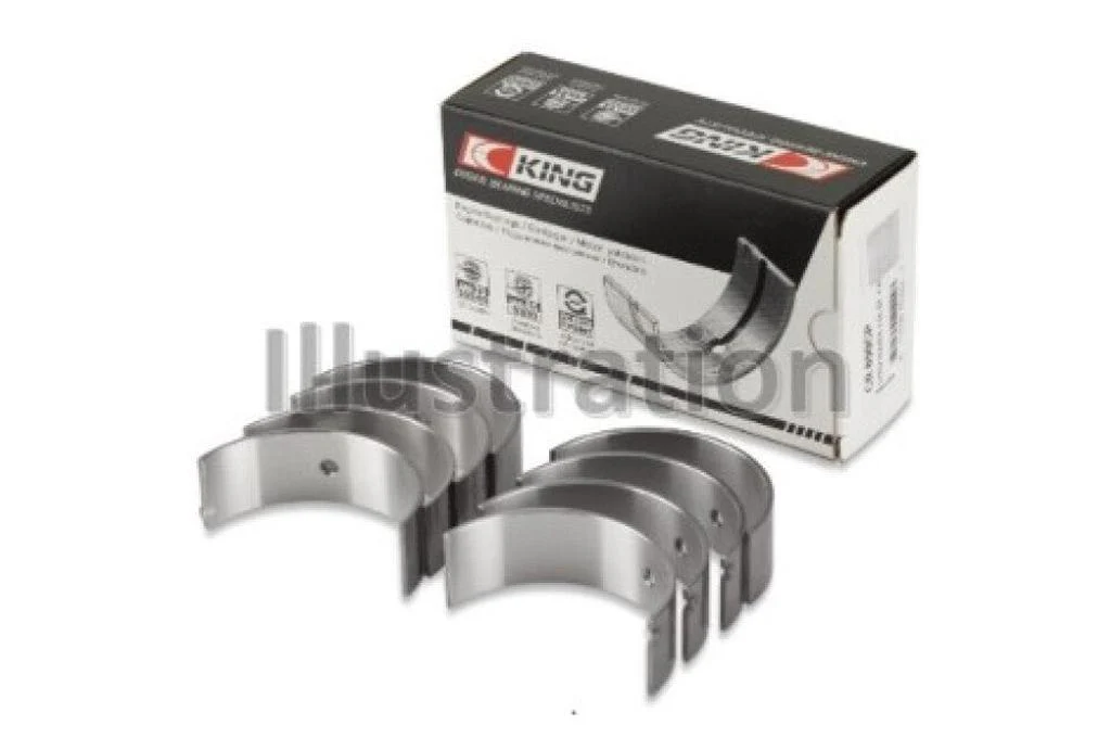 King Engine Bearings Honda A18A1/A20A1/B20A3/BS1/ES/ET1-2 Connecting Rod Bearing Set - Image 8