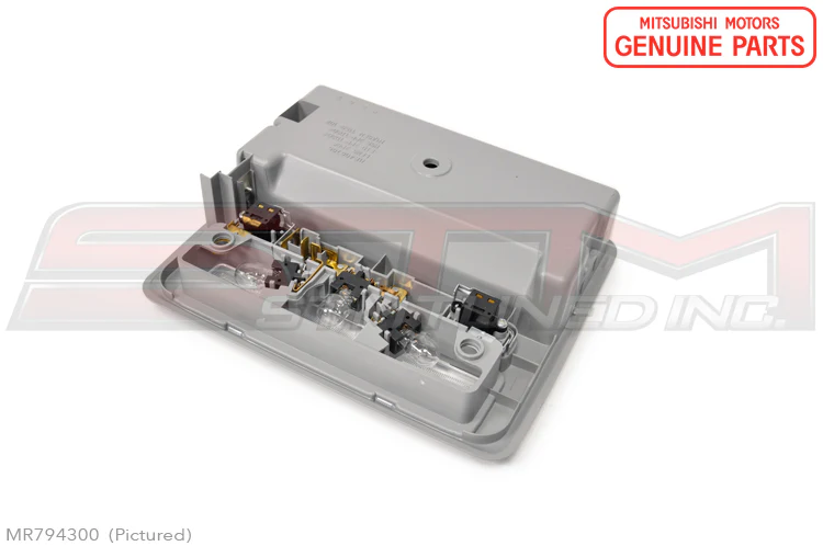 Mitsubishi Dome Light Front Assembly with Sunglass Holder - Evo 7/8/9 - Image 3