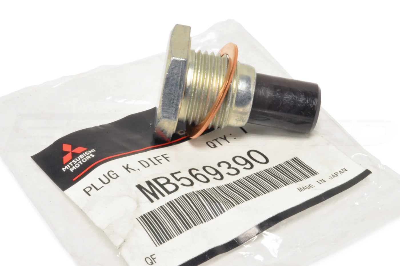 Mitsubishi OEM M18 Magnetic Drain Plug (MB569390) - Image 3