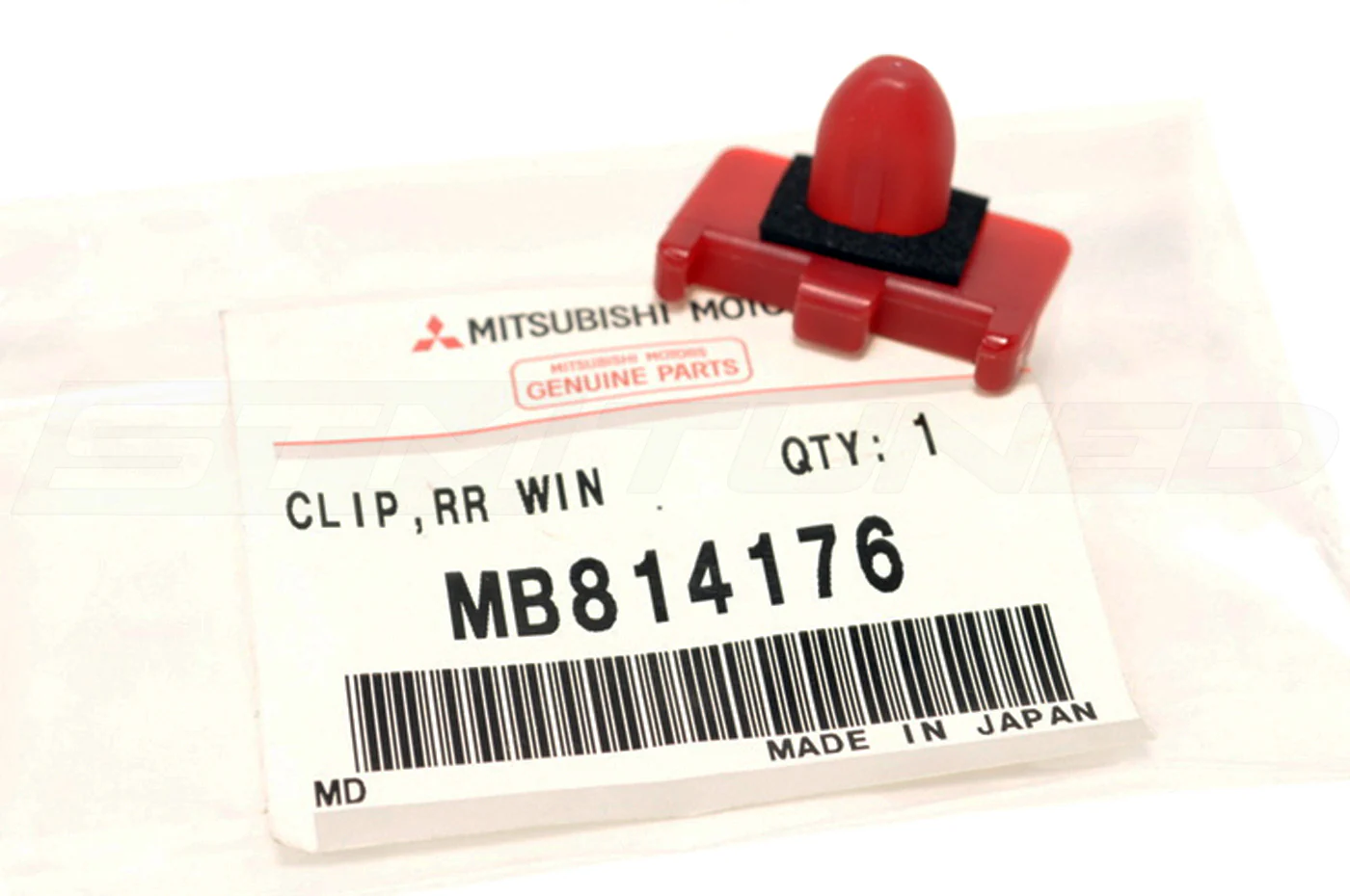 Mitsubishi OEM Rear Window Molding Clip for Evo 7/8/9 (MB814176) - Image 4