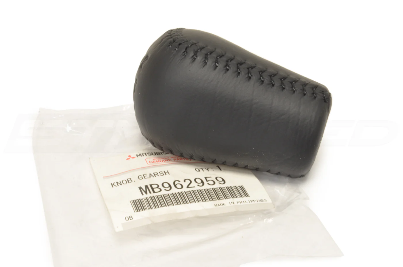 Mitsubishi OEM Leather Shift Knob 2G DSM 3000GT 5-Speed M10x1.25 (MB962959) - Image 6