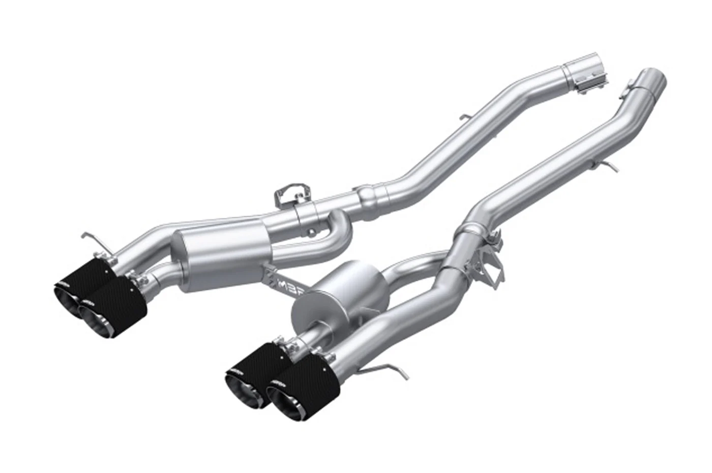 MBRP Axle-Back Dual Rear Exit Exhaust for G8X BMW M3/M4 (S45033CF)