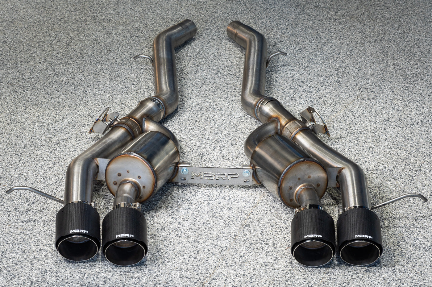 MBRP Axle-Back Dual Rear Exit Exhaust for G8X BMW M3/M4 (S45033CF) - Image 3
