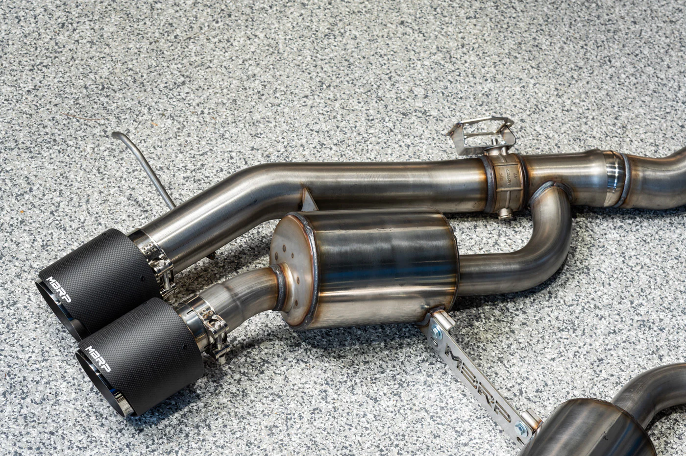 MBRP Axle-Back Dual Rear Exit Exhaust for G8X BMW M3/M4 (S45033CF) - Image 5
