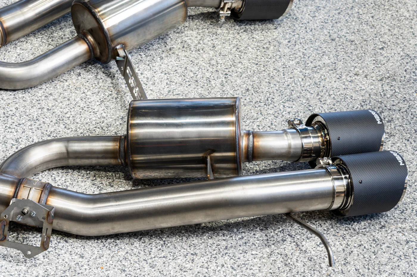 MBRP Axle-Back Dual Rear Exit Exhaust for G8X BMW M3/M4 (S45033CF) - Image 6