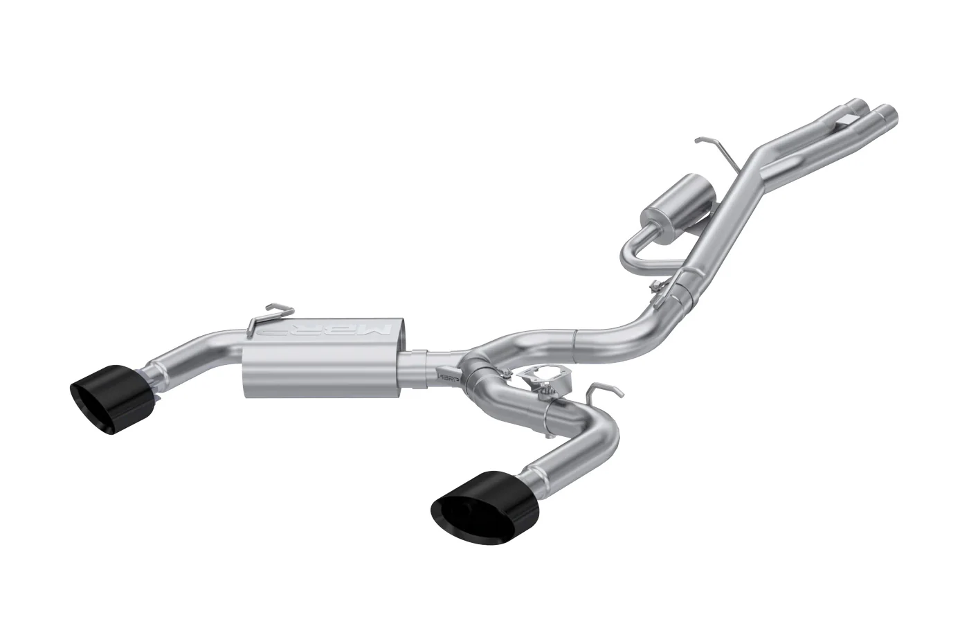 MBRP Cat-Back Dual Exit Exhaust for 2017-2020 Audi RS3 (S46103) - Image 2