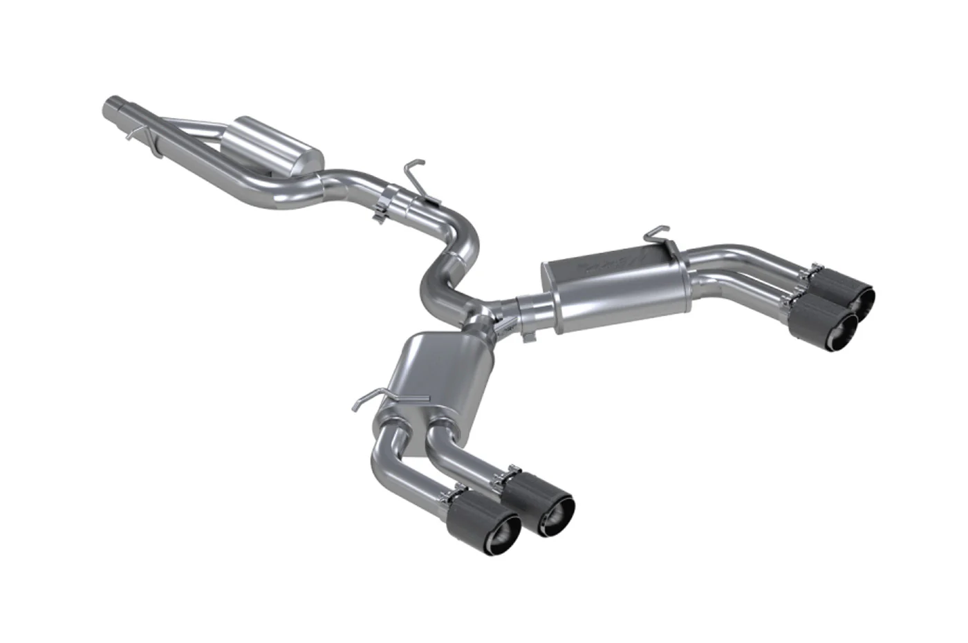 MBRP Cat-Back Dual Exit Exhaust for 2015-2020 Audi S3 (S46013CF)
