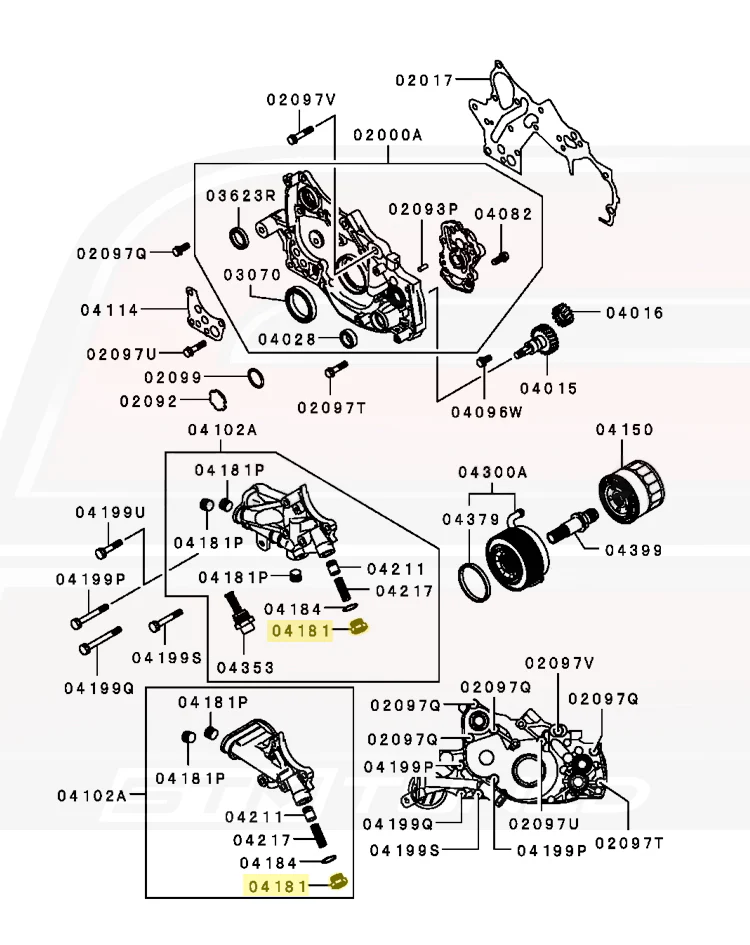Mitsubishi OEM M18 Plug for 4G63 Evo/DSM Oil Filter Housing (MD001404) - Image 5