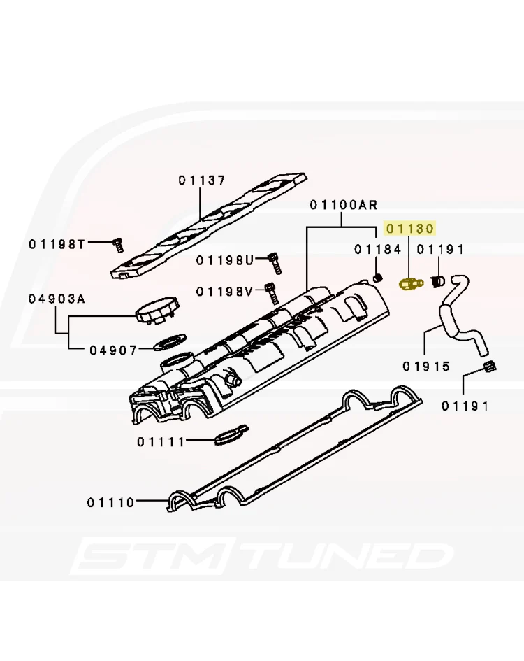 Mitsubishi OEM PVC Valve for 3000GT (MD153242) - Image 5
