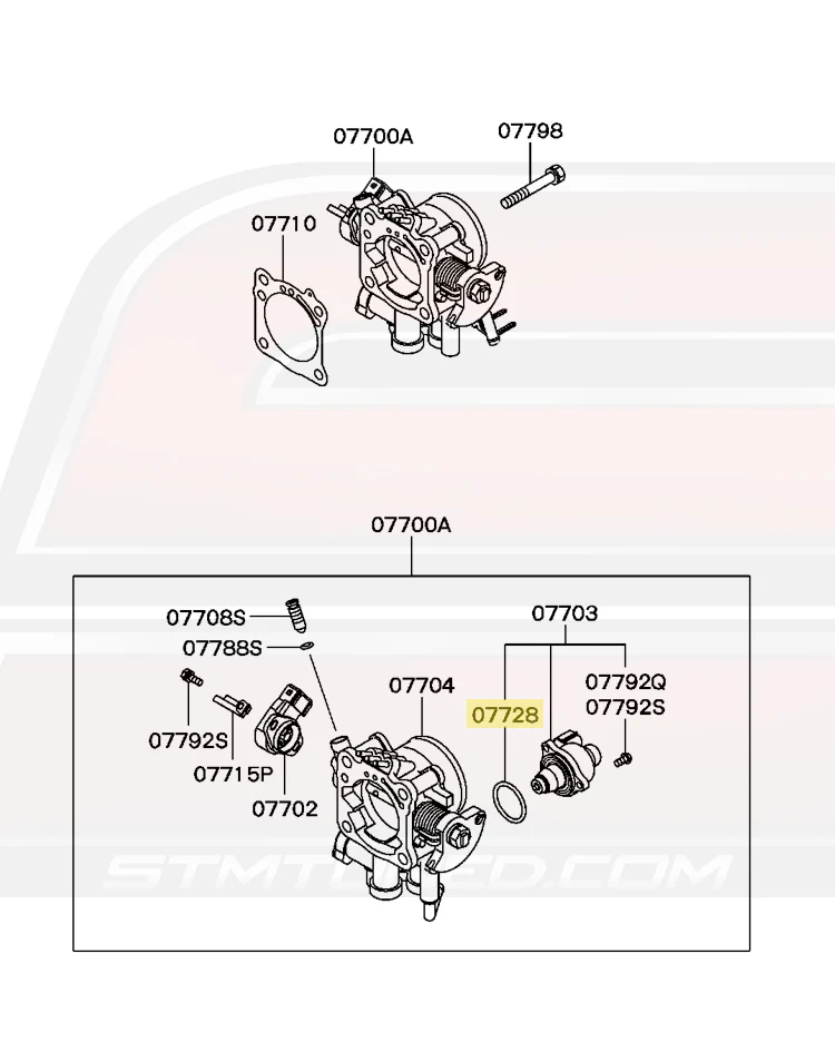 Mitsubishi OEM Idle Air Controller O-Ring for Evo 7/8/9 (MD628092) - Image 5