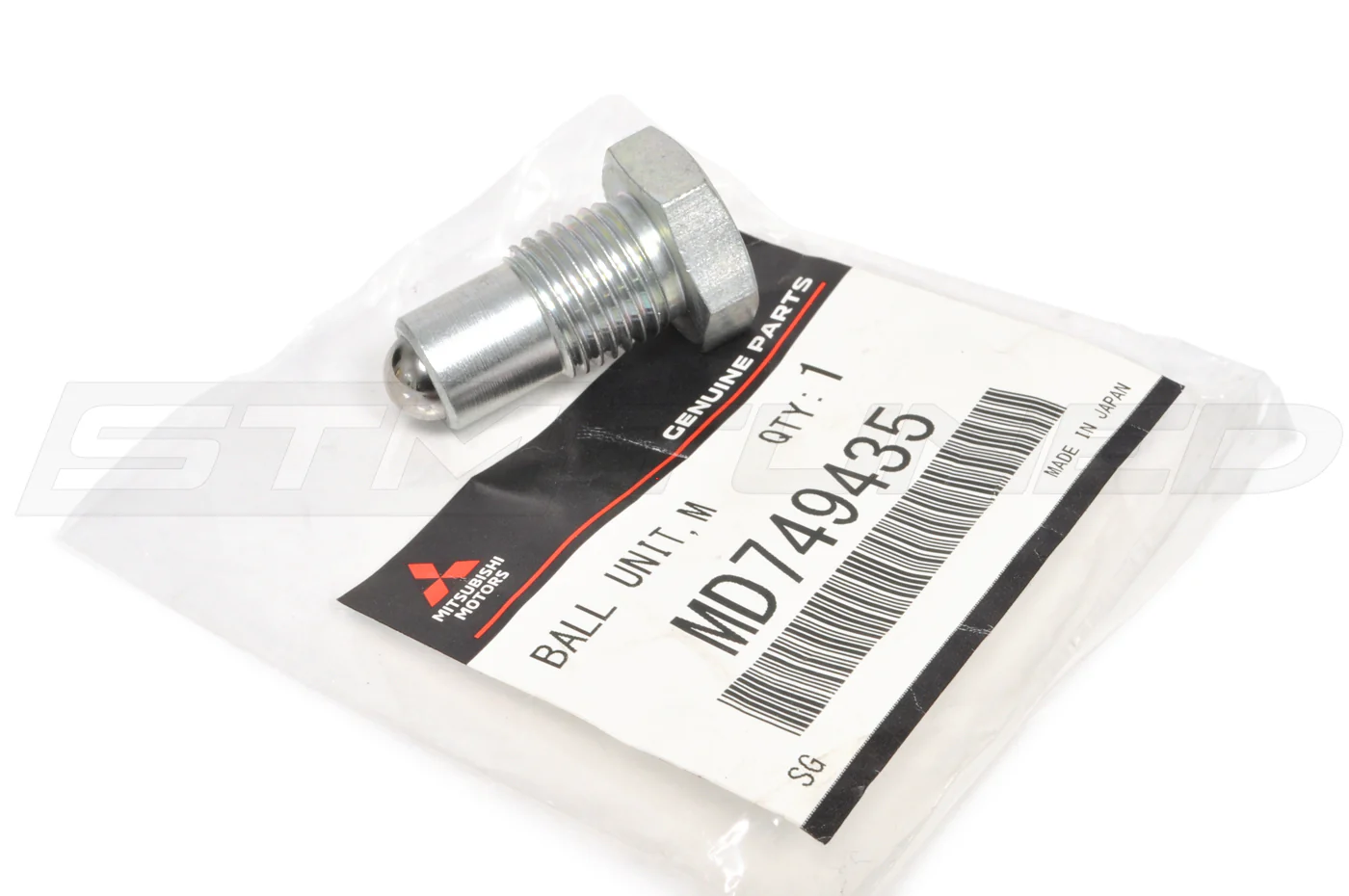 Mitsubishi OEM Gearshift Ball Bolt for Evo 4-X 5-Speed (MD749435) - Image 4