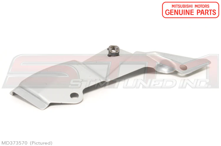 Mitsubishi Metal Timing Belt Upper Under Cover (Left Side / Rear) - Evo 9 - Image 2