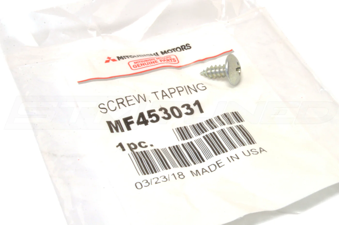 Mitsubishi OEM M5x12 Screw for Evo 7/8/9/X (MF453031) - Image 3