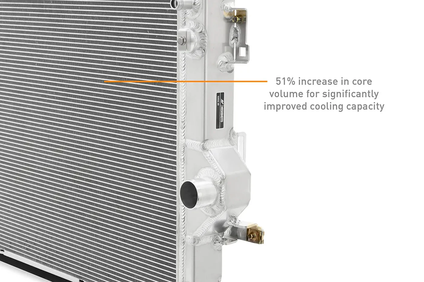 Mishimoto Performance Aluminum Radiator for 2023+ Toyota GR Corolla (MMRAD-GRC-23) - Image 4