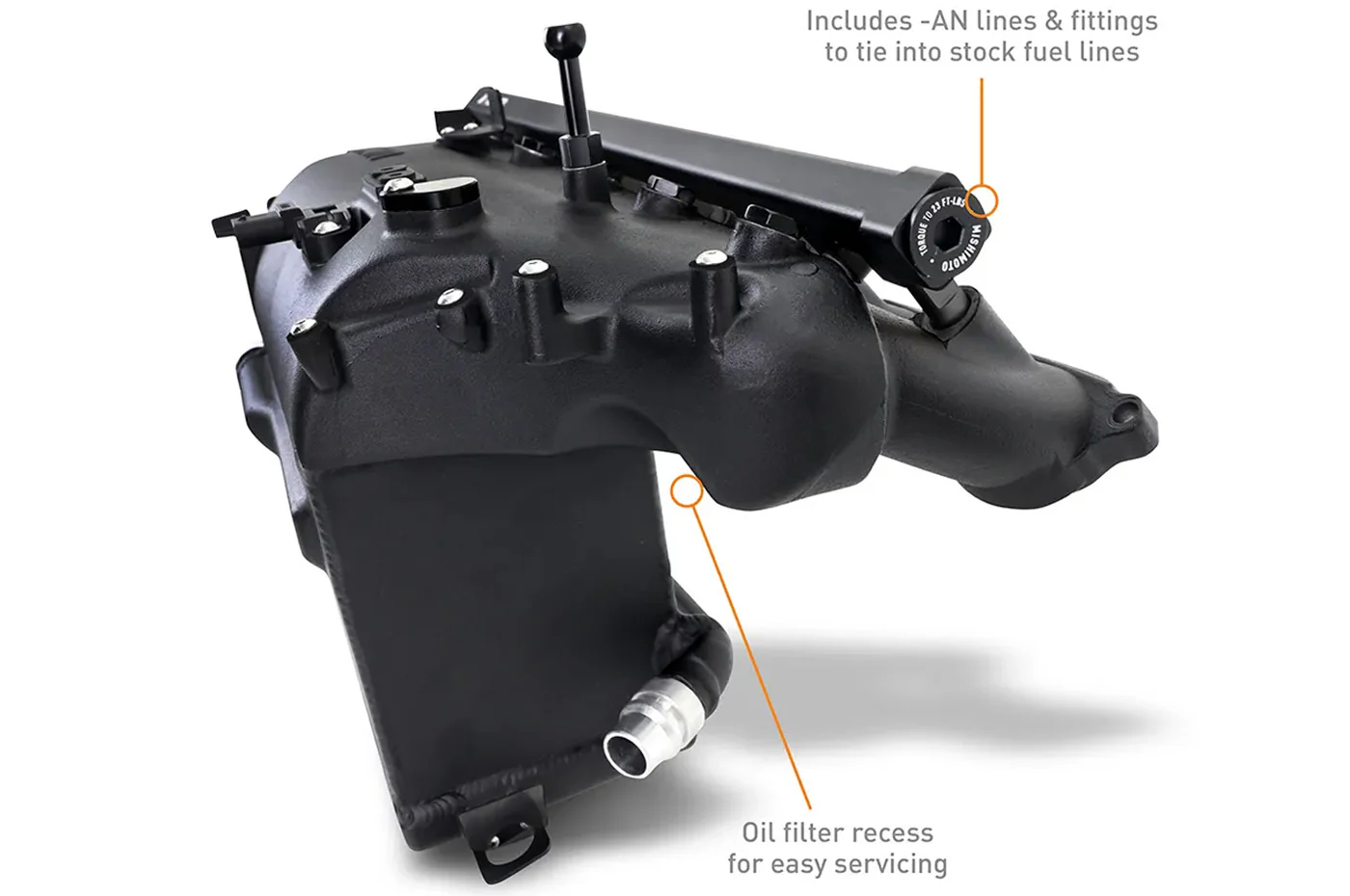 Mishimoto Performance Charge Air Cooler Manifold for BMW G8X M3/M4 (MMINT-G80-21BK) - Image 5