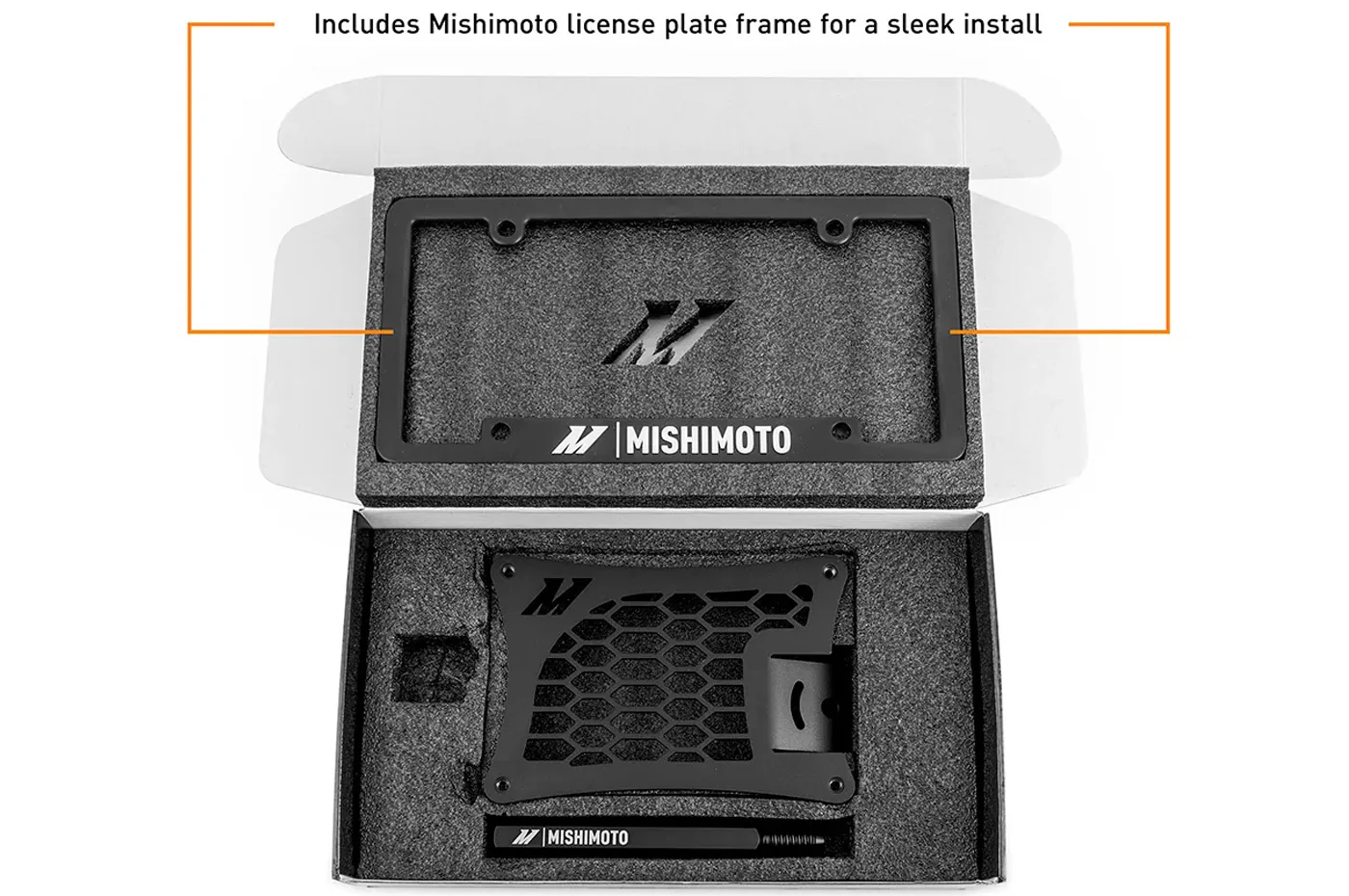 Mishimoto License Plate Relocation Kit for BMW G8X M3/M4 (MMLP-G80-21) - Image 3