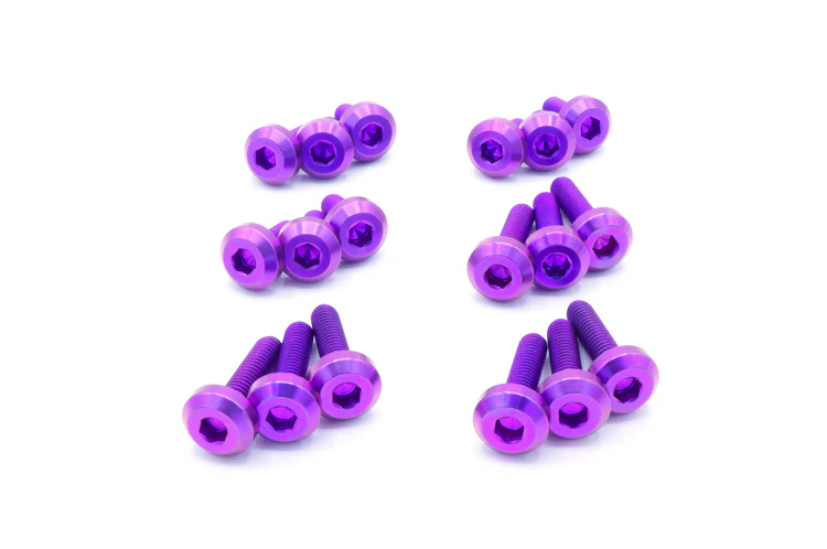 Dress Up Bolts Titanium Valve Cover Kit (Stage 1) for Evo 8/9 (MIT-006) - Image 6