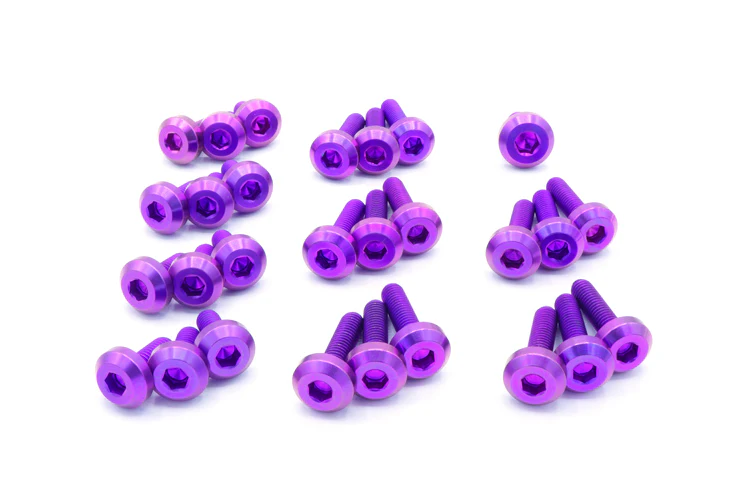 Dress Up Bolts Titanium Valve Cover Kit (Stage 2) for Evo 8/9 (MIT-007) - Image 5