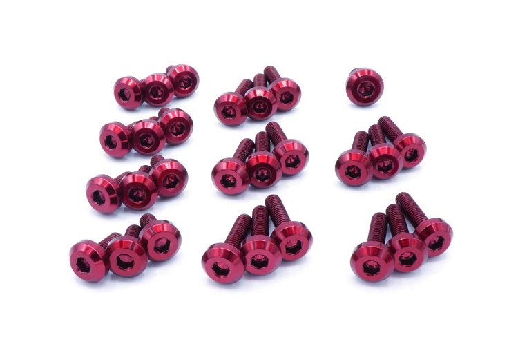 Dress Up Bolts Titanium Valve Cover Kit (Stage 2) for Evo 8/9 (MIT-007) - Image 6