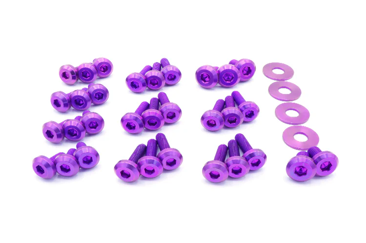 Dress Up Bolts Titanium Valve Cover Kit (Stage 3) for Evo 8/9 (MIT-008) - Image 5