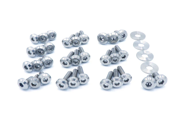 Dress Up Bolts Titanium Valve Cover Kit (Stage 3) for Evo 8/9 (MIT-008) - Image 6