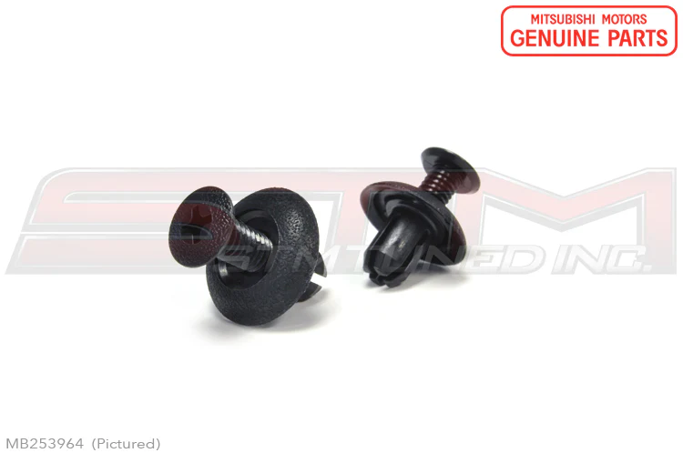 Mitsubishi Air Intake Front Bumper Clips (MB253964) - Evo 7/8/9 - Image 2