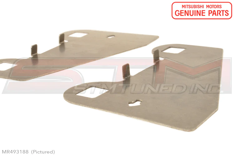Mitsubishi Brembo Brake Pad Shims - Evo 7-9 - Image 3