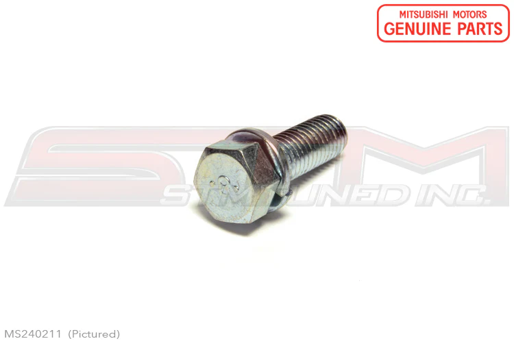 Mitsubishi OEM Crank Pulley Bolt for 1G/2G DSM (MS240211) - Image 2