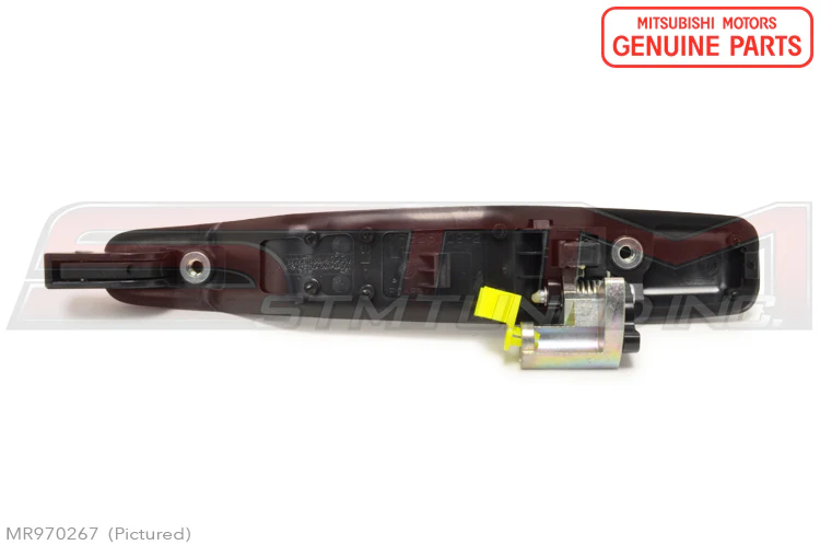 Mitsubishi OEM Black RS Exterior Door Handle for Evo 7/8/9 - Image 3