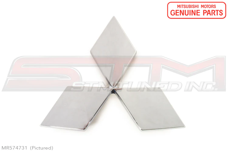Mitsubishi Front Bumper Diamond Emblem - Evo 8 - Image 2