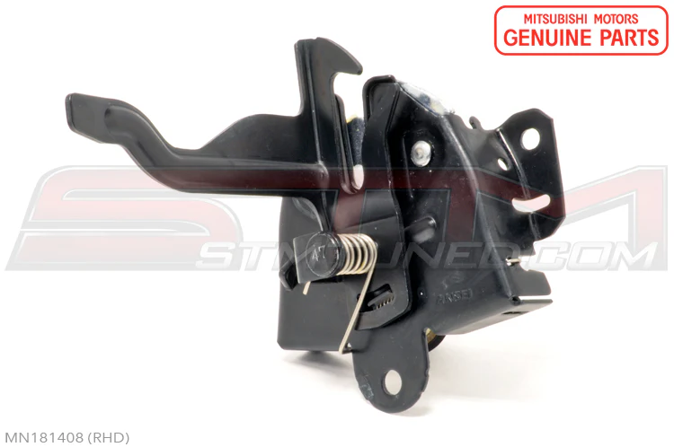 Mitsubishi OEM Hood Latch for Evo 8/9 JDM RHD (MN181408) *Discontinued* - Image 2