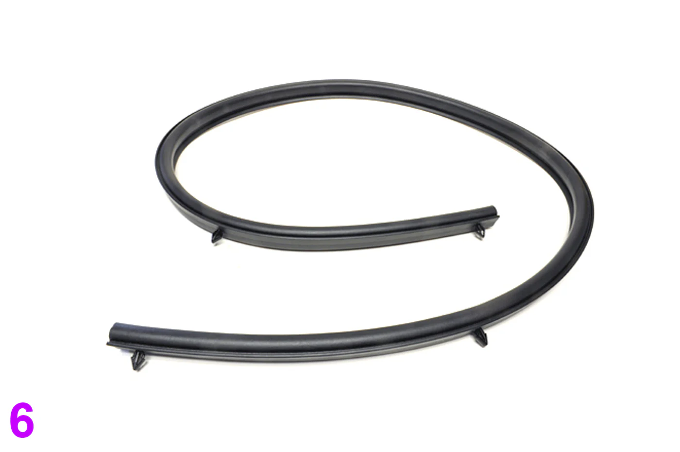 Mitsubishi OEM Hood Weather Stripping for Evo 8/9 - Image 6