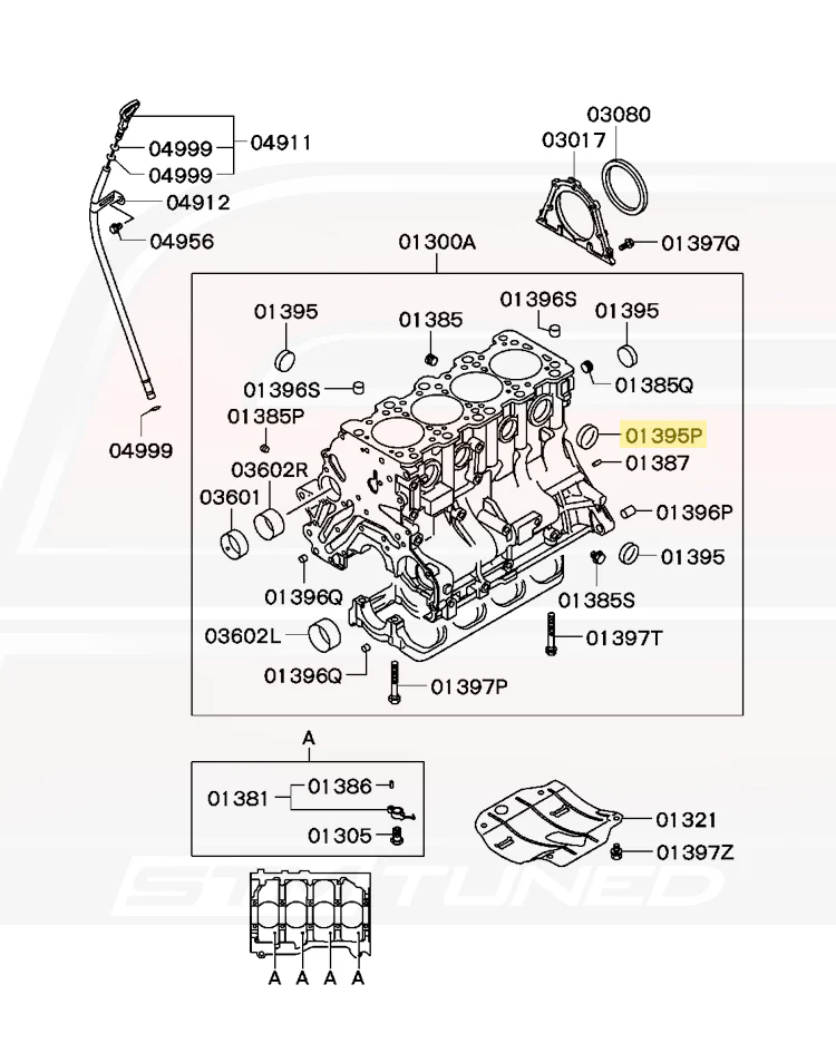Mitsubishi OEM 4G63 Engine Block Freeze Plug 40mm (MF665542) - Image 3