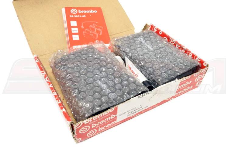 Mitsubishi OEM Brembo Brake Pads (Front Set) for Evo X (4605B923) - Image 5