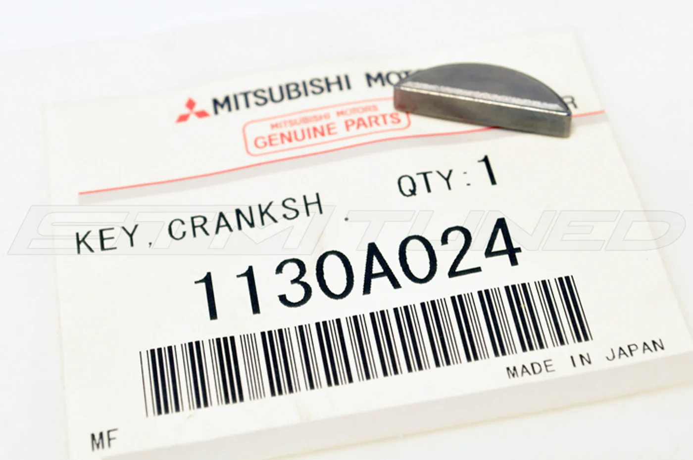 Mitsubishi OEM Crankshaft Key for Evo X (1130A024) - Image 2