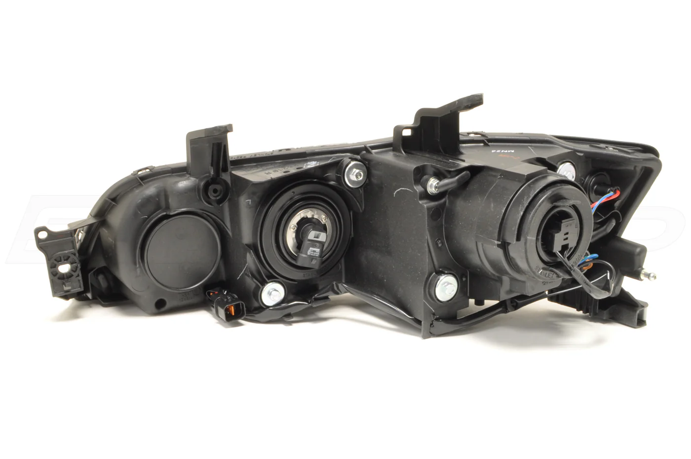 Mitsubishi OEM Evo 9 JDM MR NON-HID Headlights (Black Chrome) - Image 6