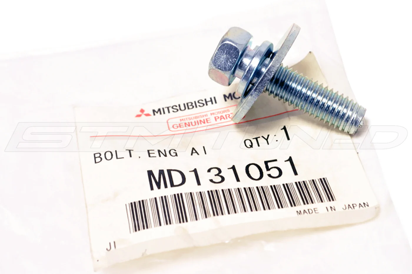 Mitsubishi OEM Intercooler Mounting Bolt for Evo 4-9 (MD131051) - Image 3