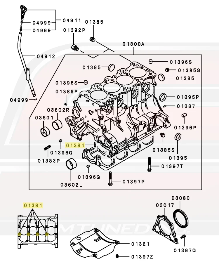 Mitsubishi OEM Oil Jet Squirter for 2G DSM and 3000GT (MD109259) - Image 5