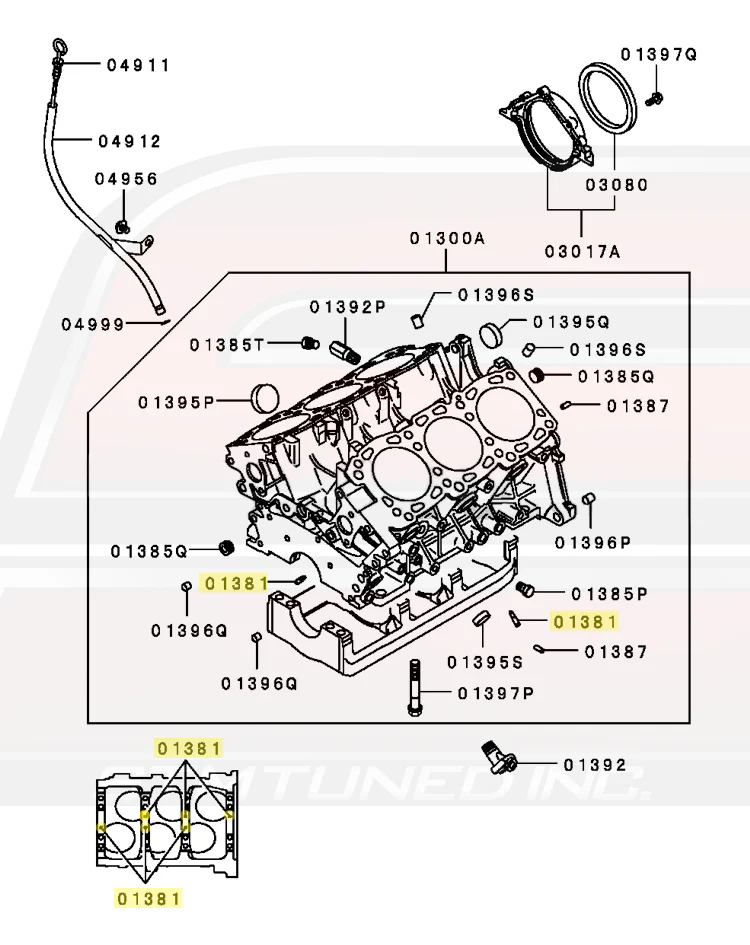Mitsubishi OEM Oil Jet Squirter for 2G DSM and 3000GT (MD109259) - Image 6
