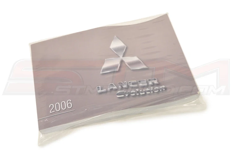 Mitsubishi OEM Owner's Manual for Evo 9 (MSSP006C06) *Discontinued* - Image 2
