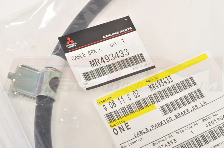 Mitsubishi OEM Parking Brake Cable for Evo 7/8/9 - Image 9