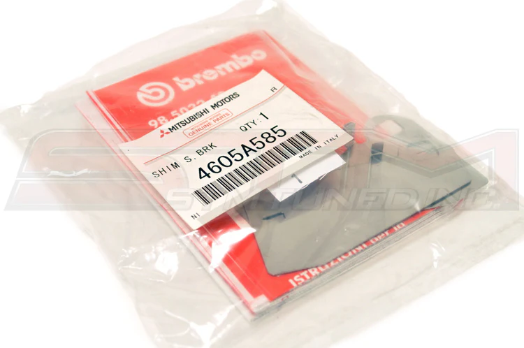Mitsubishi OEM Rear Brake Pad Shims for Evo X - Image 4
