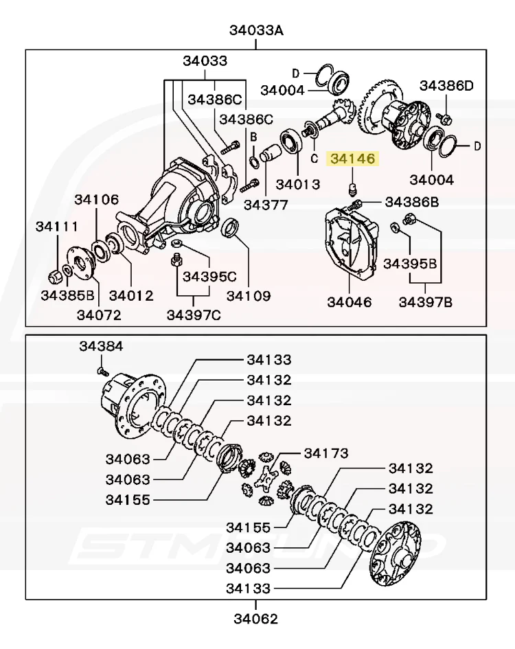 Mitsubishi OEM Diff/Tcase Plug Breather for Evo 8/9 & DSM (MB393530) - Image 5