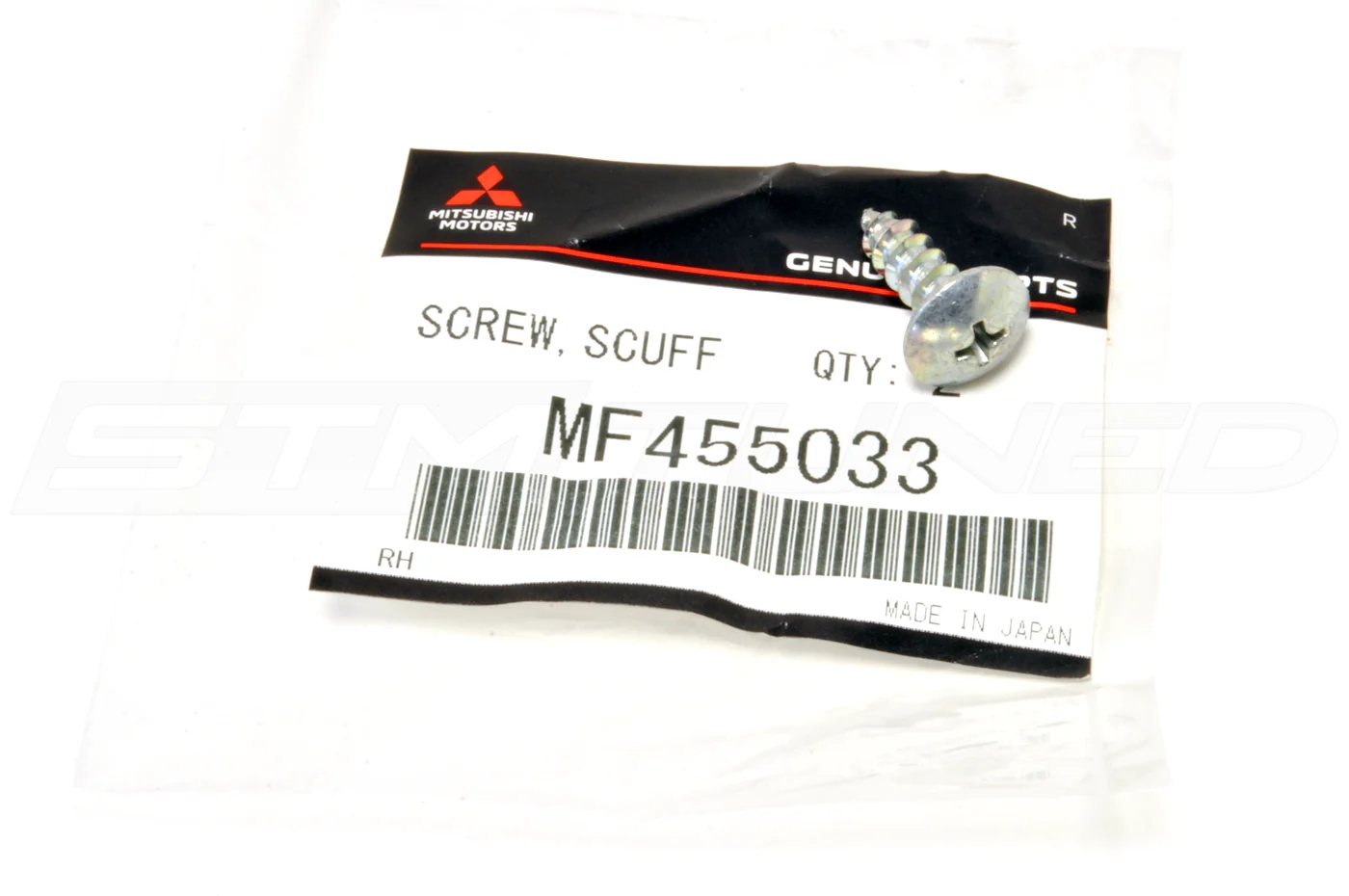 Mitsubishi OEM Side Skirt Screw for Evo 7/8/9 (MF455033) - Image 3