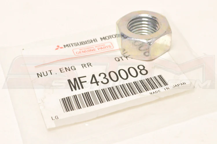 Mitsubishi OEM Steering Gear Tie Rod Nut for Evo/DSM/3S (MF430008) - Image 3