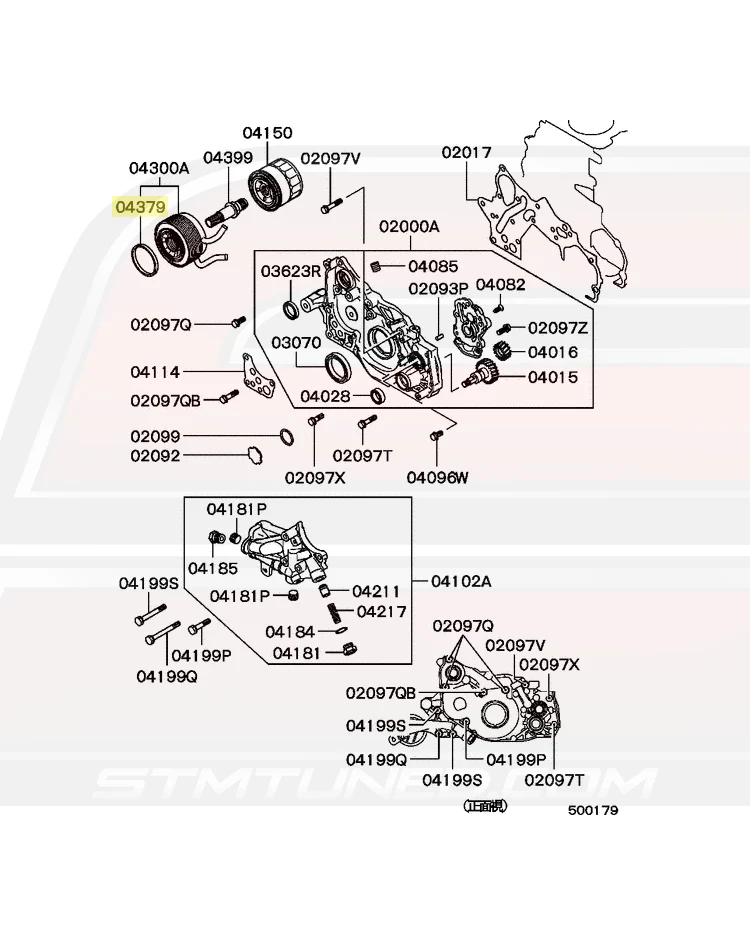 Mitsubishi OEM Engine Oil Cooler O-Ring for DSM (1240A125) - Image 5
