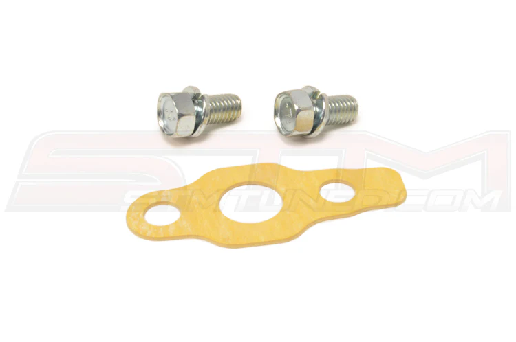 Mitsubishi OEM Oil Return Line to Turbo Bolt & Gasket Kit for 2G DSM (STMKIT-MIT-ORLBGK-T-2G)  *Discontinued* - Image 2