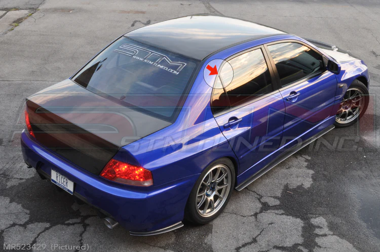 Mitsubishi Rear Door Window Garnish - Evo 7/8/9 - Image 3